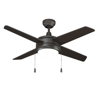 44 Inch Europa II AC Oil Rubbed Bronze Indoor Ceiling Fan 4-Blade Reversible
