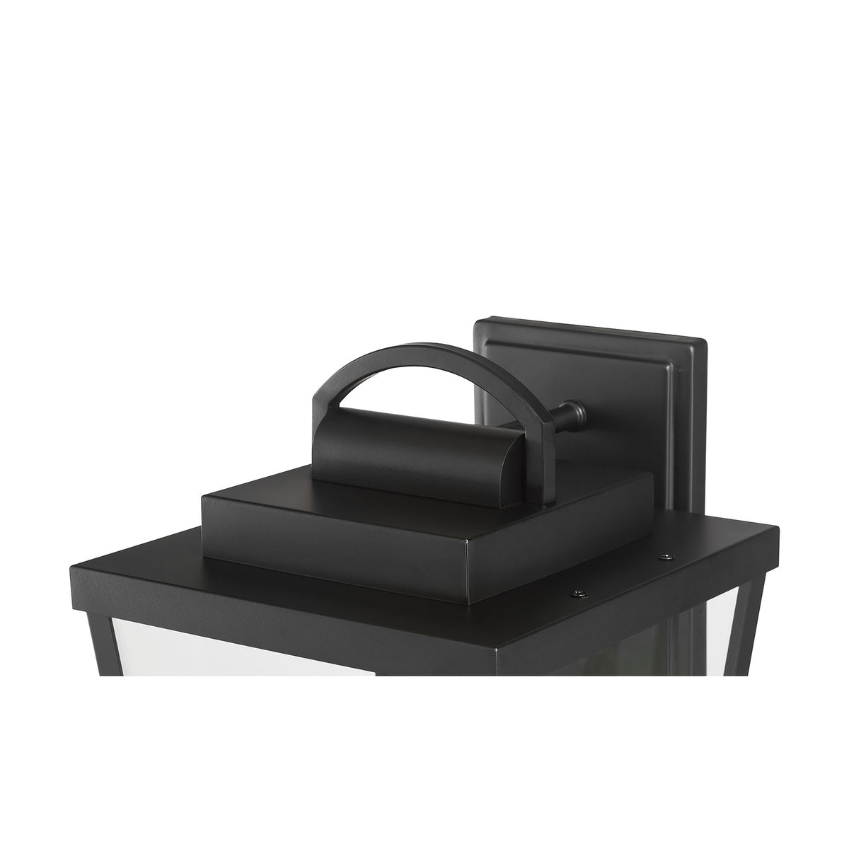 9'' Brenwick Powder Coated Black 3 Light Lantern