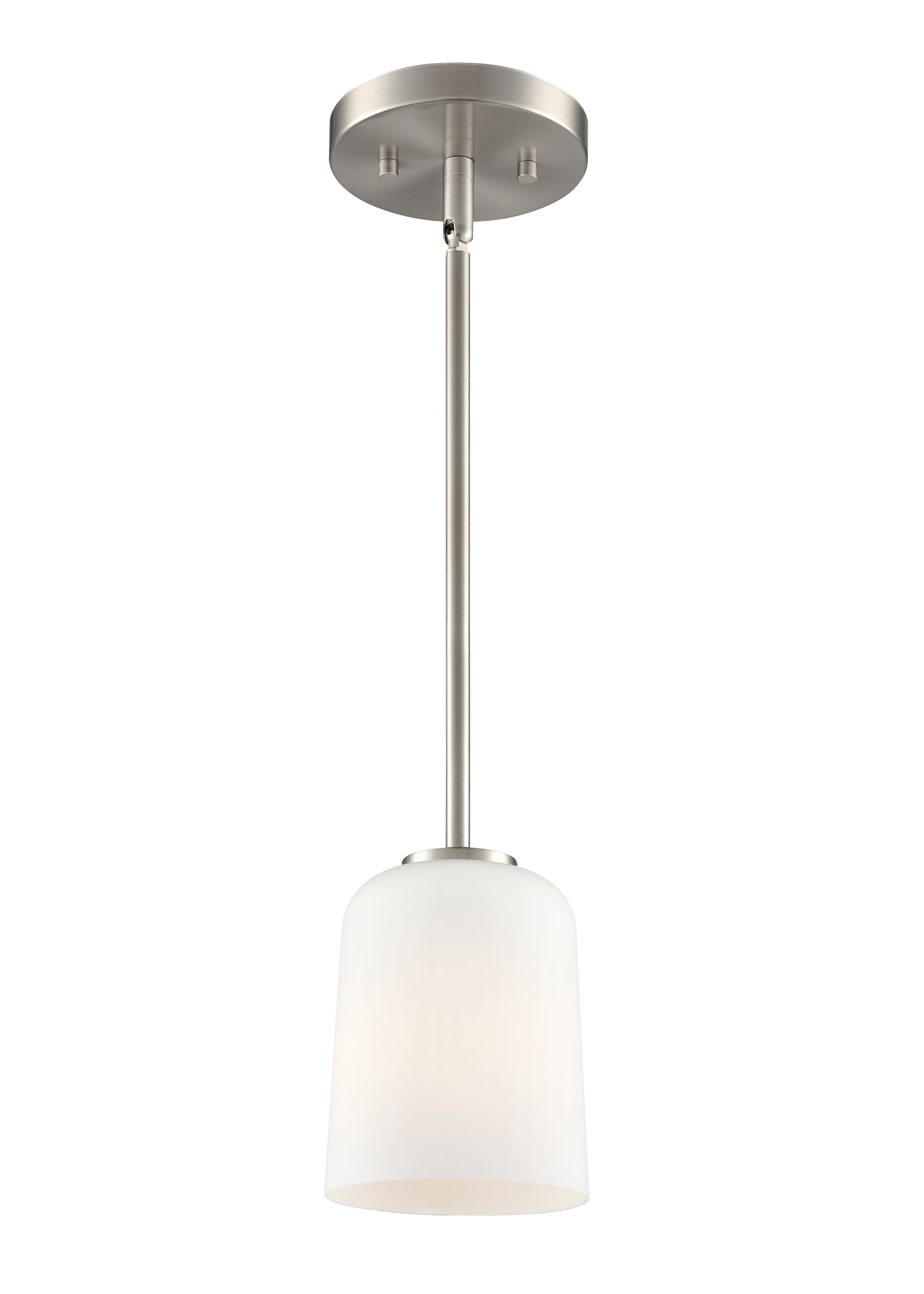 6.5'' Laphia Brushed Nickel 1 Light Pendant