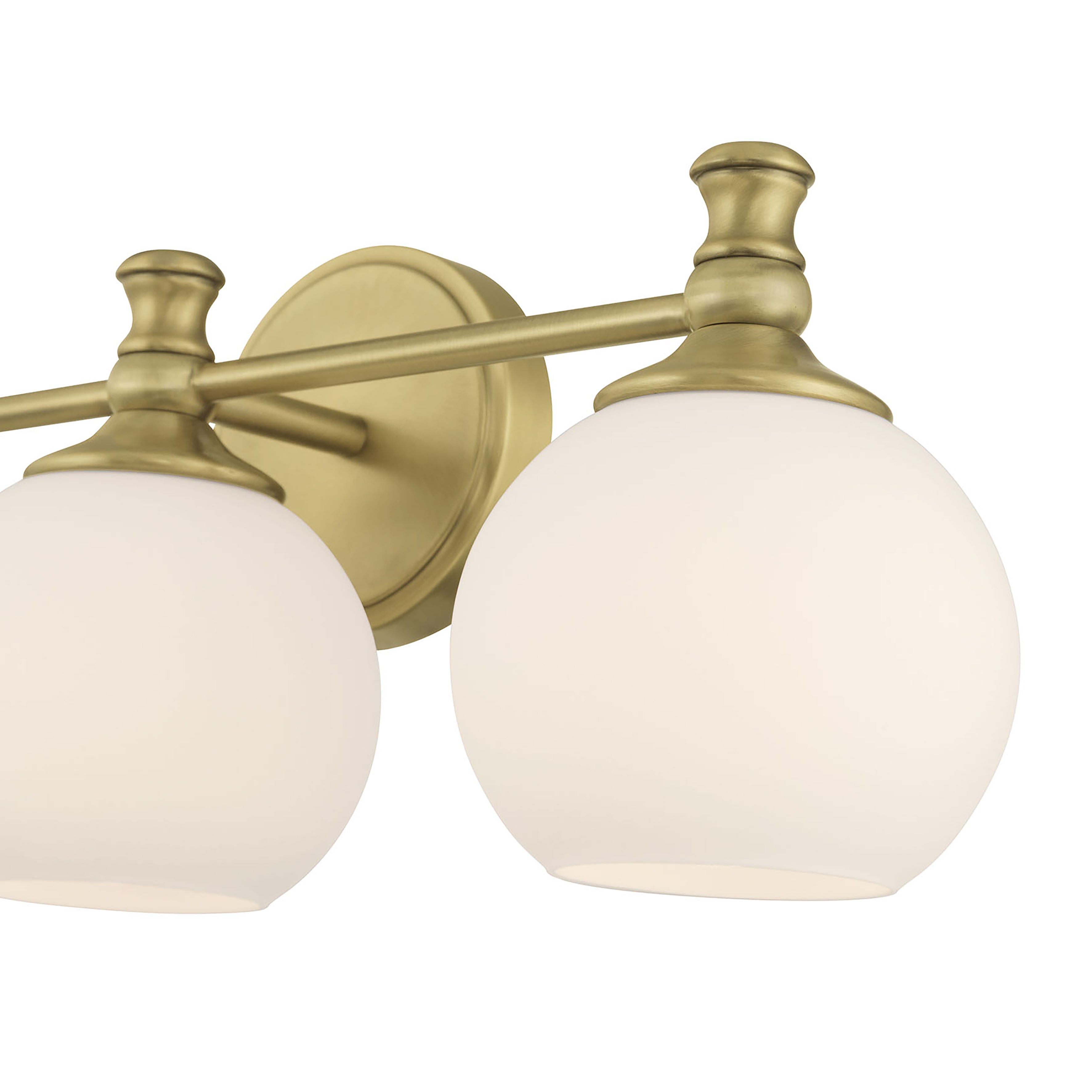 23.5'' Orlisse Vintage Brass 3 Light Bath Vanity