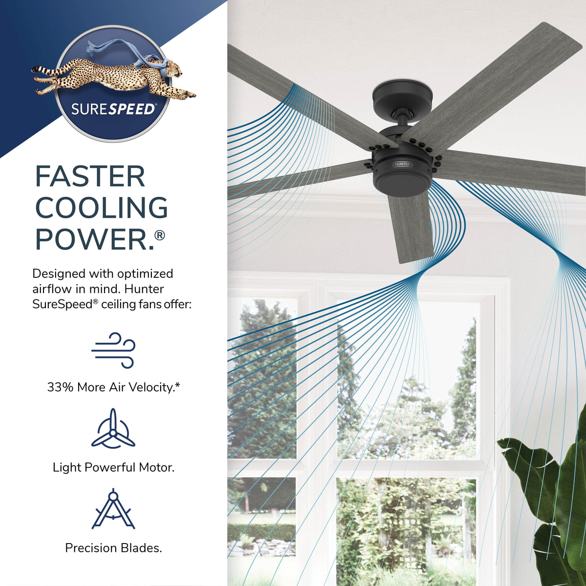 52 inch Burton Noble Bronze Damp Rated Ceiling Fan and Wall Control