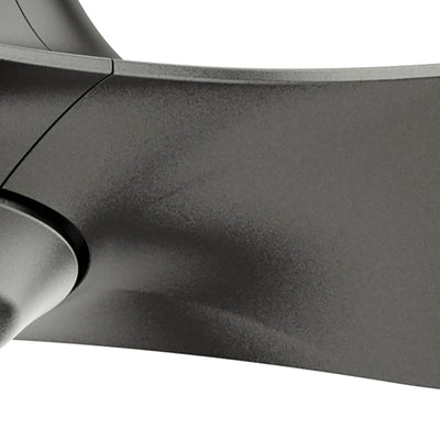 60 inch Arwen ENERGY STAR® Granite Damp Rated Ceiling Fan with LED Light Kit and Handheld Remote