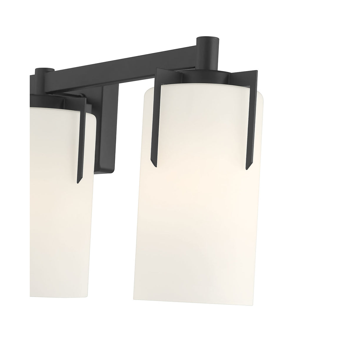 30.5'' Froselle Matte Black 4 Light Bath Vanity