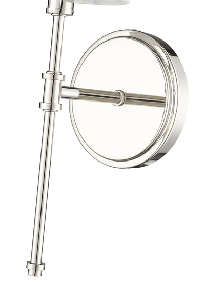 5'' Adorra Polished Nickel 1 Light Wall Lamp