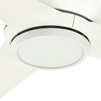 60 inch Mazzini ENERGY STAR® Matte White Damp Rated Ceiling Fan and Handheld Remote