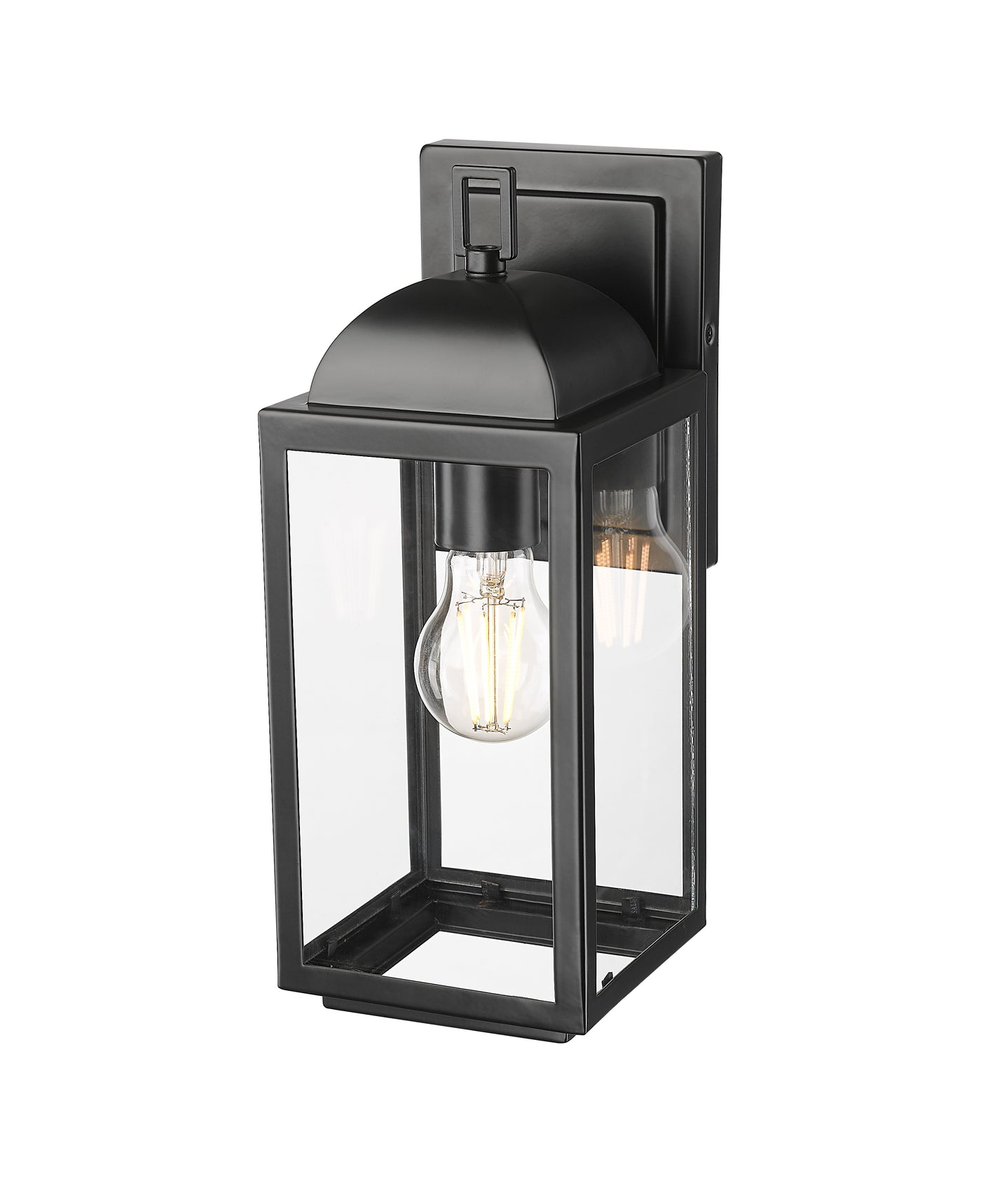 5'' Beaufort Powder Coated Black 1 Light Wall Sconce