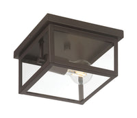 4.75'' Evanton Powder Coated Bronze 1 Light Flush Mount