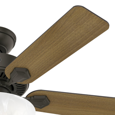 44 inch Swanson ENERGY STAR® New Bronze Ceiling Fan with LED Light Kit and Pull Chain