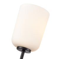 11'' Laphia Matte Black 3 Light Chandelier