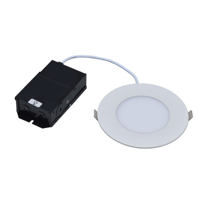 4-inch-White-Flush-Mount-Light-with-4000K-Light-and-10.5W-Output