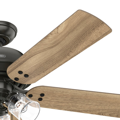 52 inch Shady Grove Noble Bronze Ceiling Fan with LED Light Kit and Pull Chain
