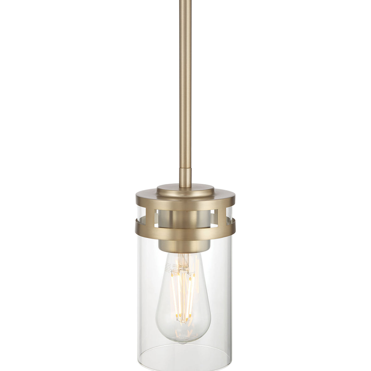 7.75'' Lunden Modern Gold 1 Light Mini Pendant