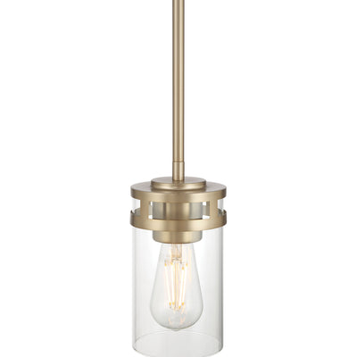 7.75'' Lunden Modern Gold 1 Light Mini Pendant