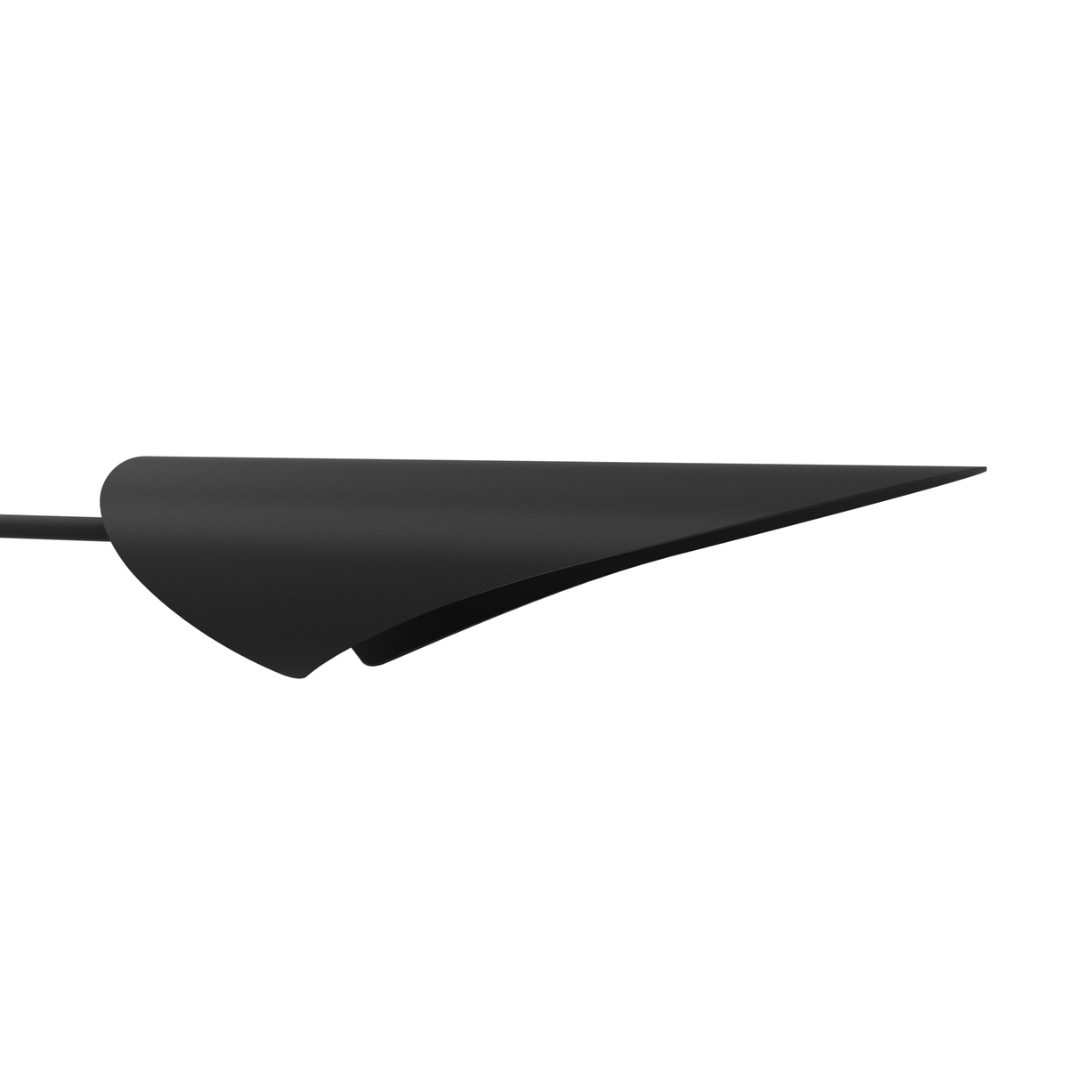Merian 65-inch 2-light Matte Black Linear Chandelier with Matte Black Metal Shade