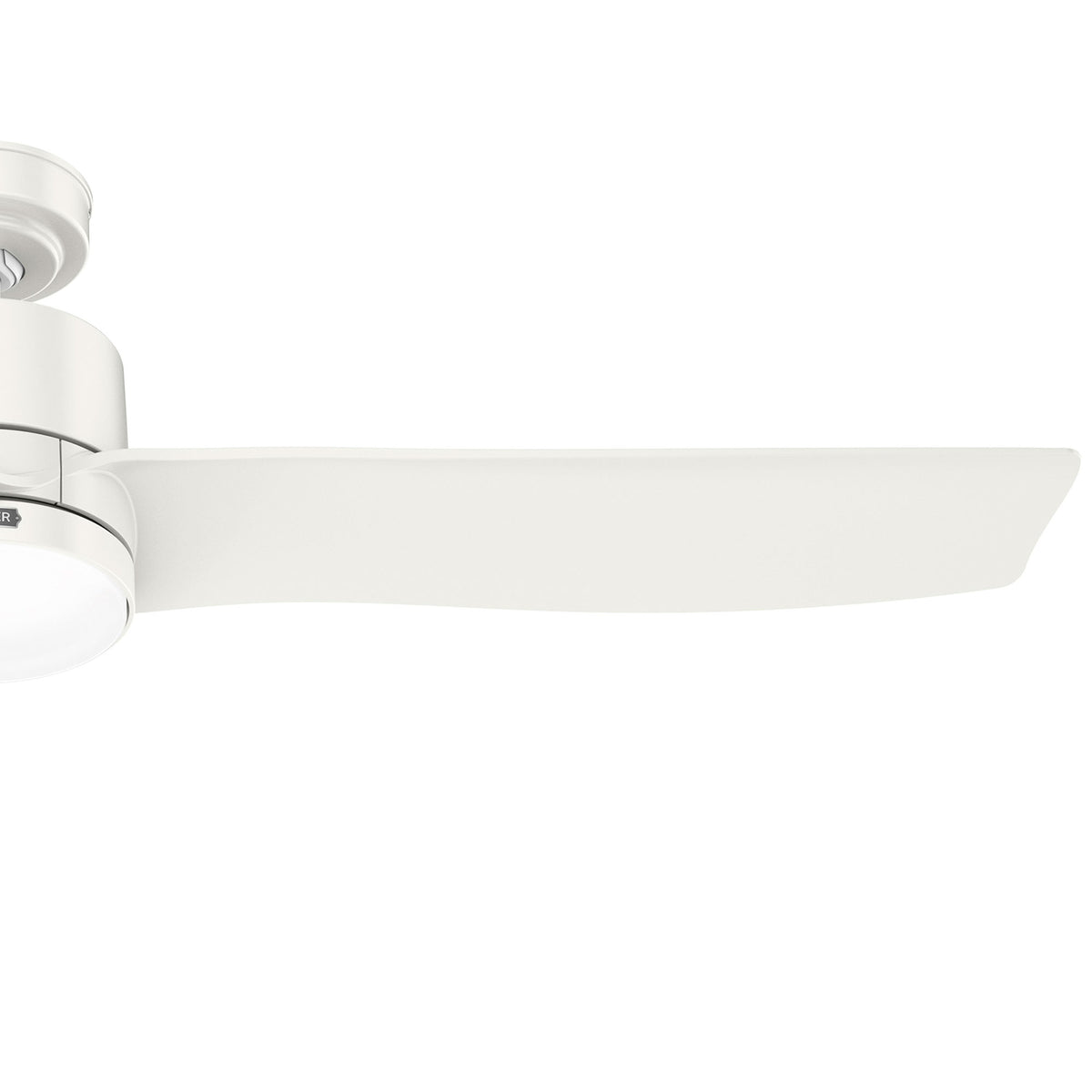 60 inch Bolsa Fresh White Ceiling Fan with LED Light Kit and Handheld Remote