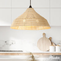 Xidane 42.25-inch 5-light Alturas Gold Linear Chandelier with Clear Glass