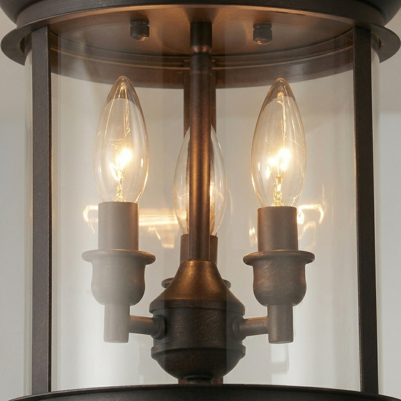 Desire 3 Light Bronze Flush Mount