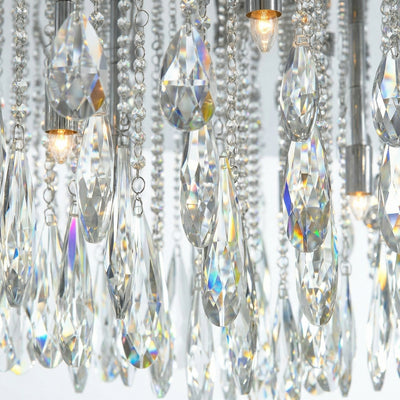 Bianca 20 Light Chrome Flush Mount