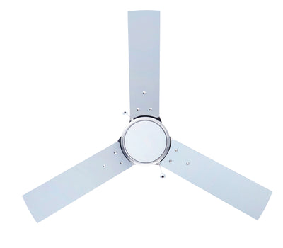 42 Inch Sabio AC Brushed Nickel Indoor Ceiling Fan 3-Blade Reversible