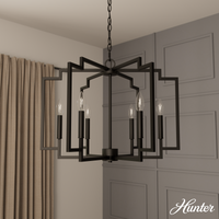 High Oaks 13.75-inch 3-light Noble Bronze Globe Pendant with Clear Seeded Glass