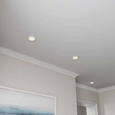 5-inch White Wall Light