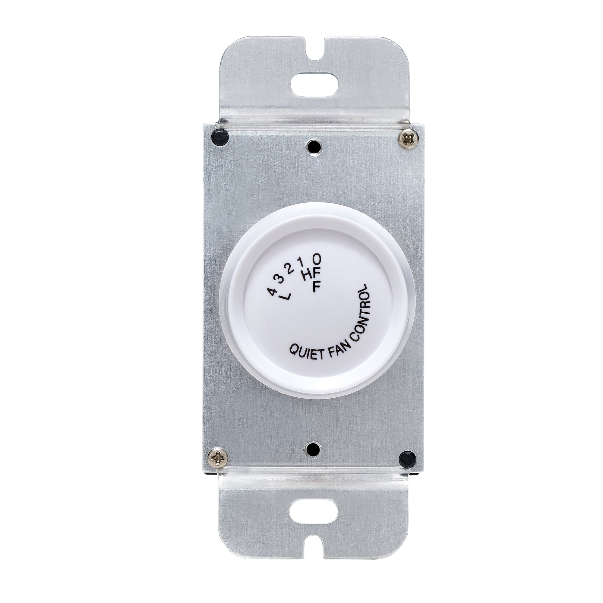 4 Speed Wall Controls White Indoor Fan