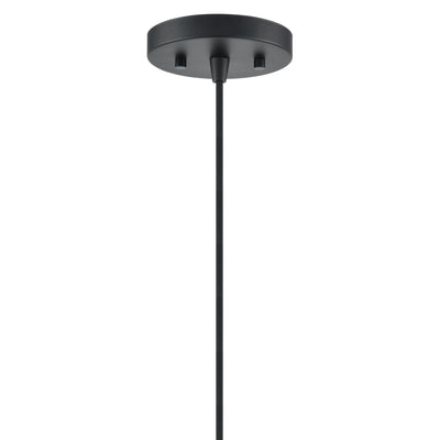 15.75'' Khrisa Matte Black 1 Light Pendant