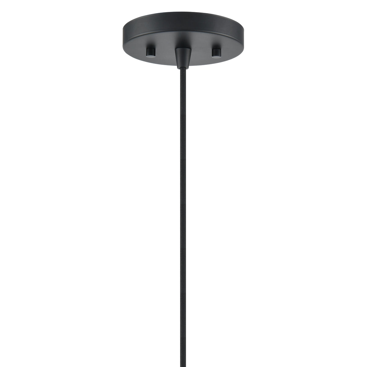 15.75'' Khrisa Matte Black 1 Light Pendant