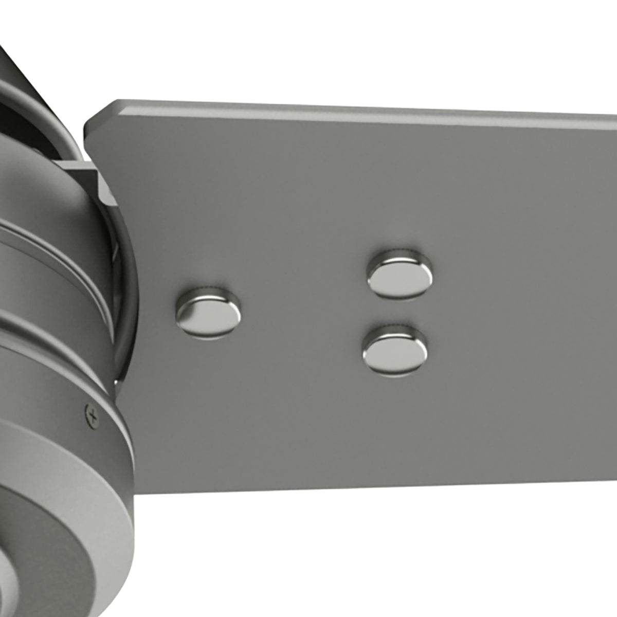 60 inch Cassius ENERGY STAR® Matte Silver Damp Rated Ceiling Fan and Wall Control