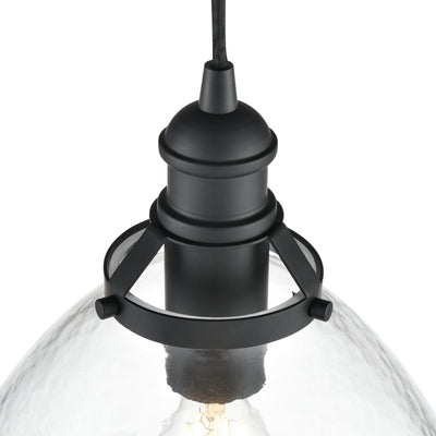 14.5'' Khrisa Matte Black 1 Light Pendant