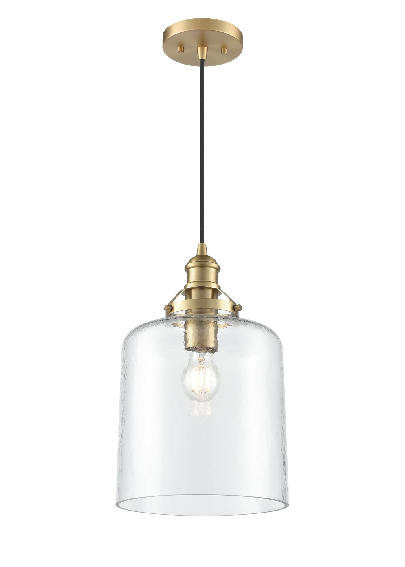 15.75'' Khrisa Vintage Brass 1 Light Pendant