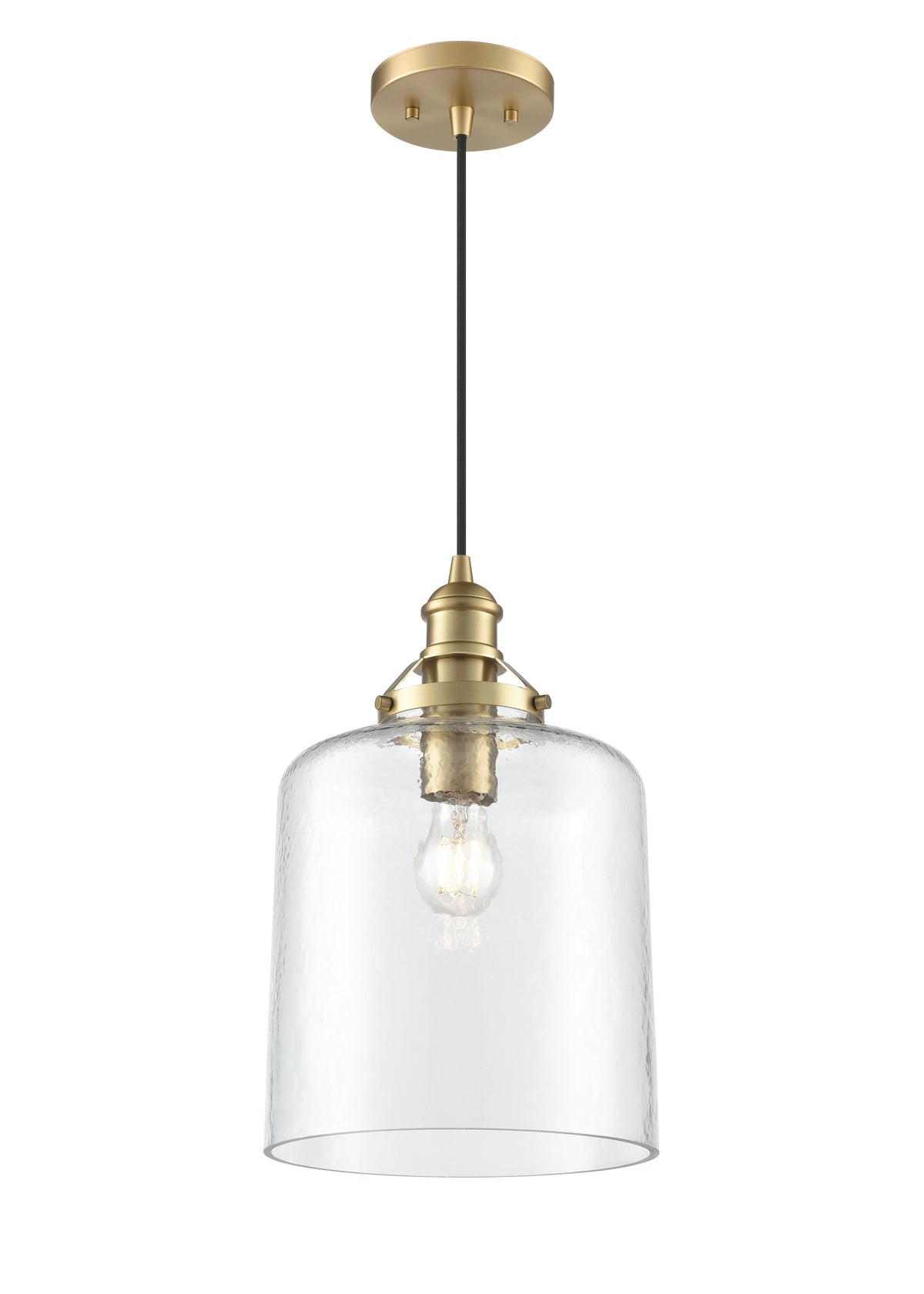 15.75'' Khrisa Vintage Brass 1 Light Pendant