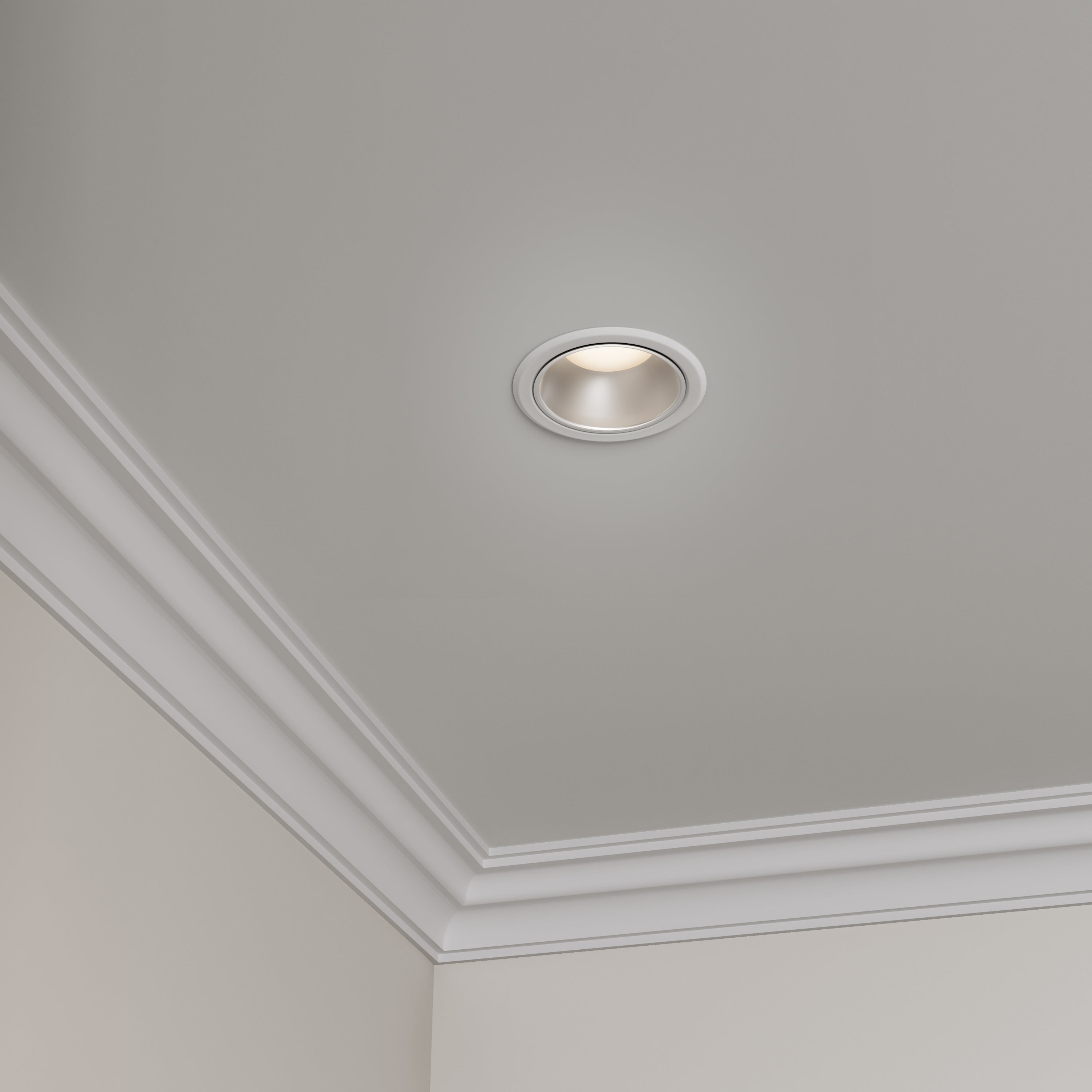 4-inch White Commercial Wall Light