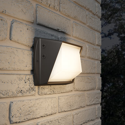 13.25-inch Bronze Outdoor Outdoor Wall Light