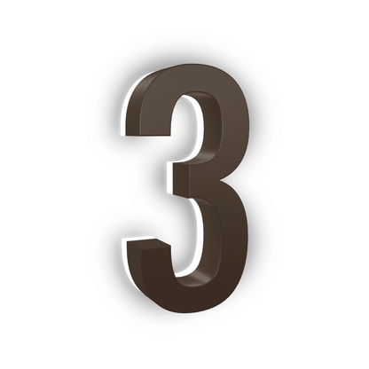 Illuminated Address Numbers - ABS Polymer - Modern Lights Store