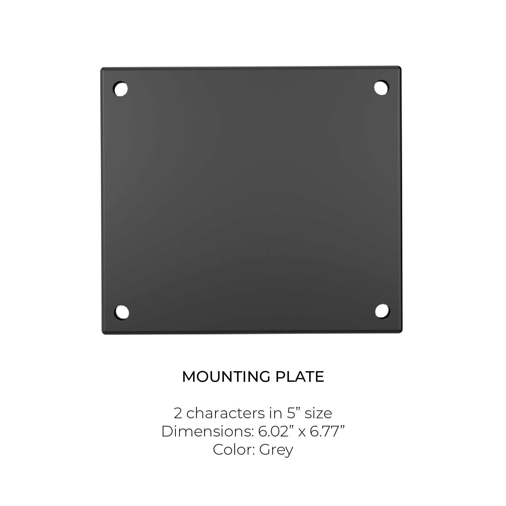 Mounting Plate - Modern Lights Store