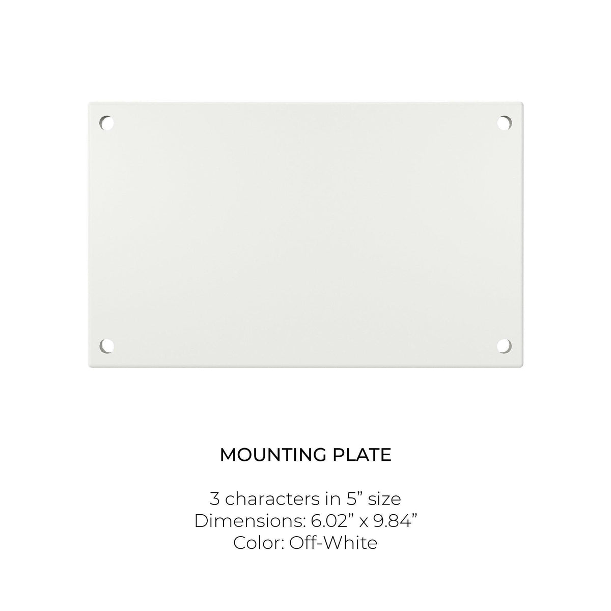 Mounting Plate - Modern Lights Store