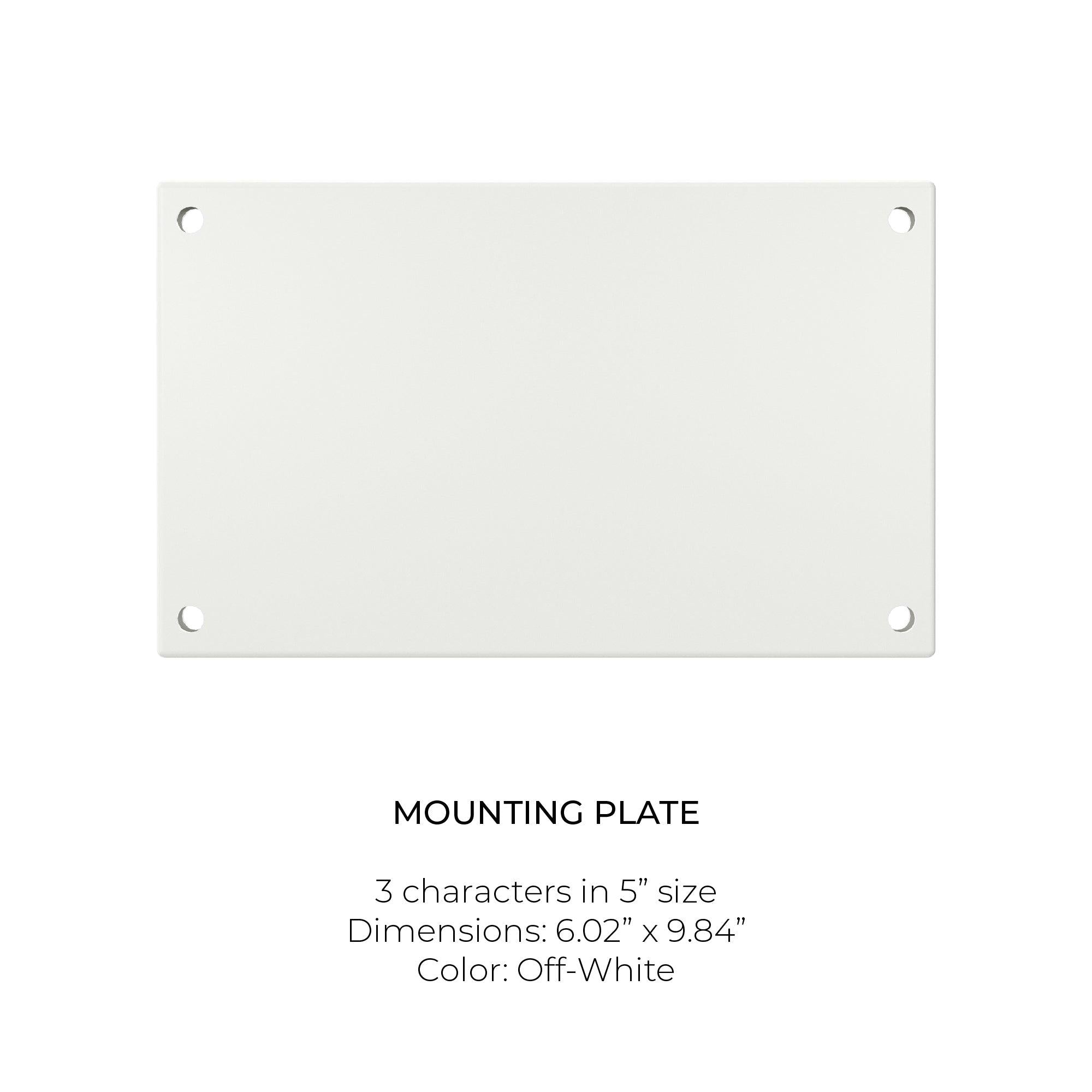 Mounting Plate - Modern Lights Store