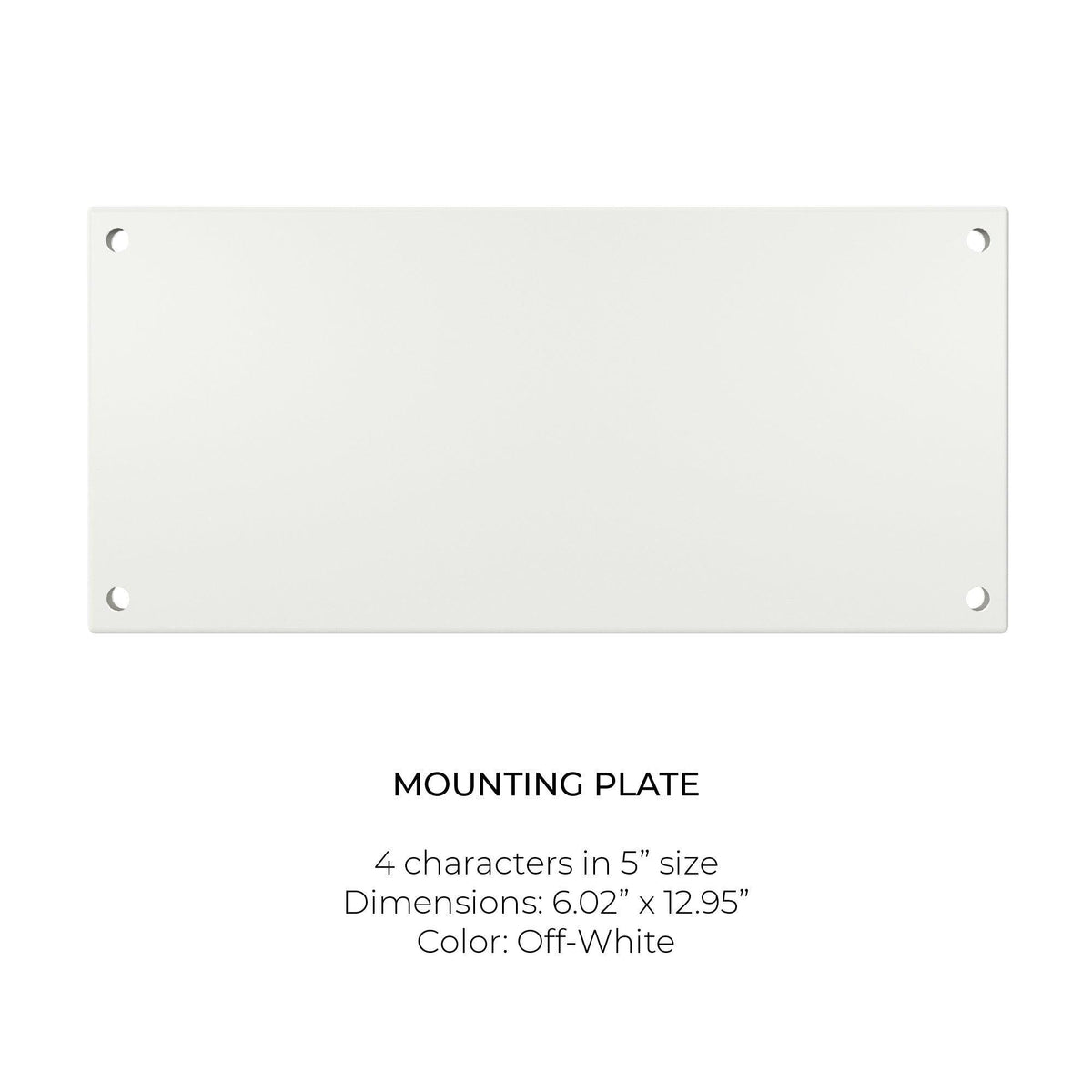Mounting Plate - Modern Lights Store