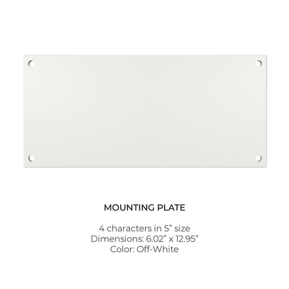 Mounting Plate - Modern Lights Store