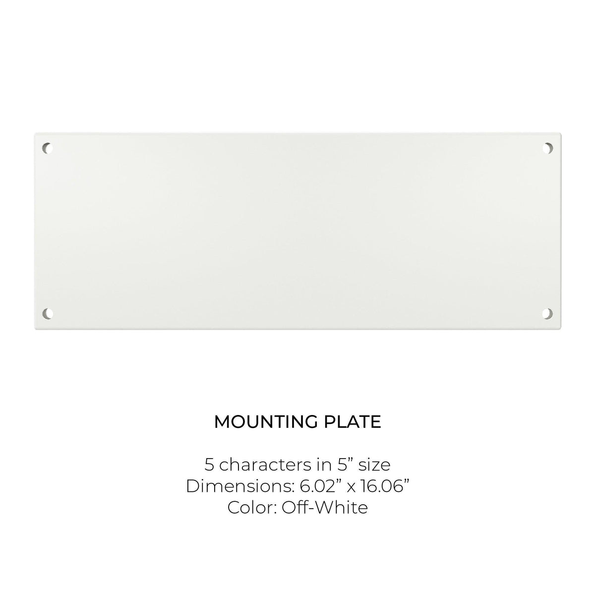 Mounting Plate - Modern Lights Store