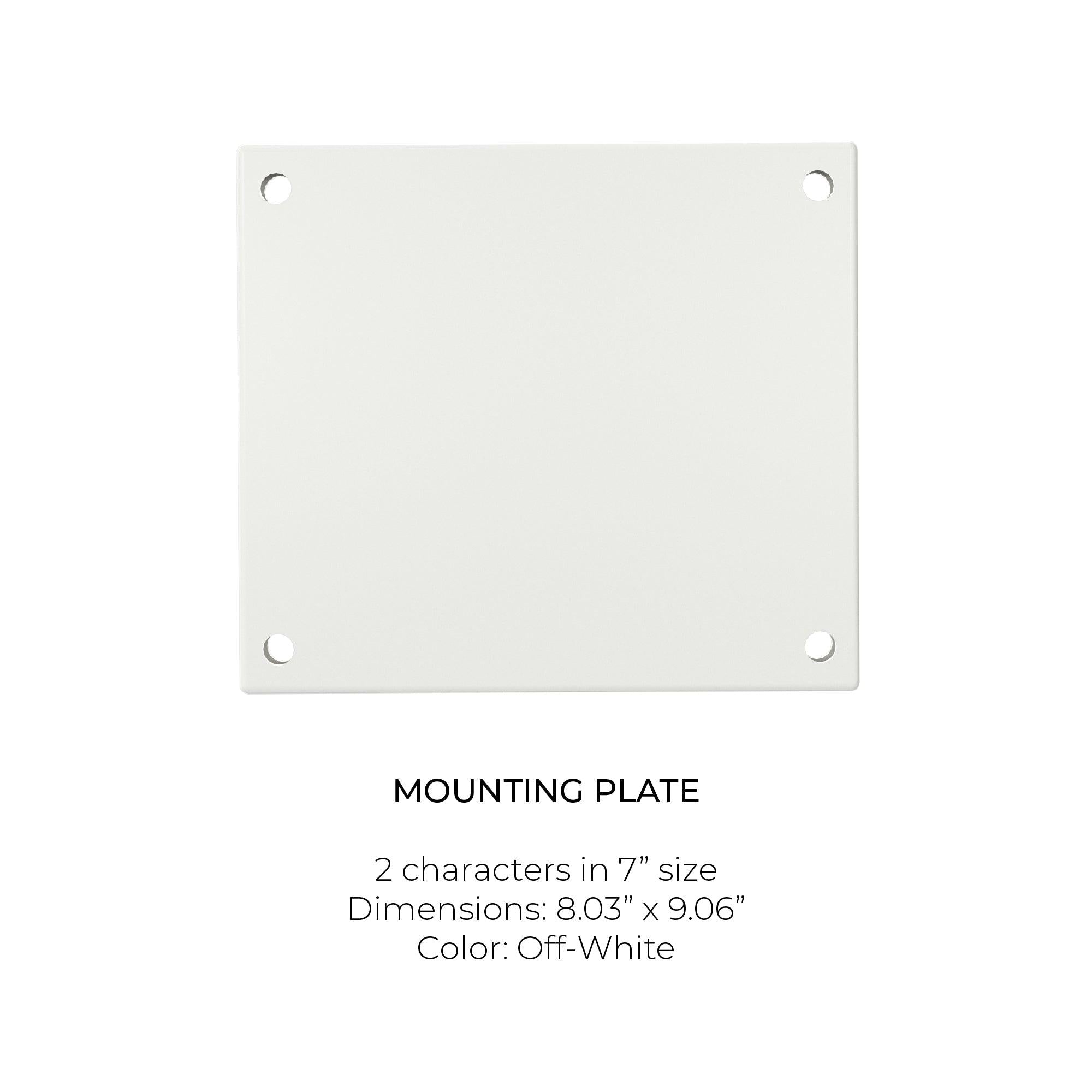 Mounting Plate - Modern Lights Store