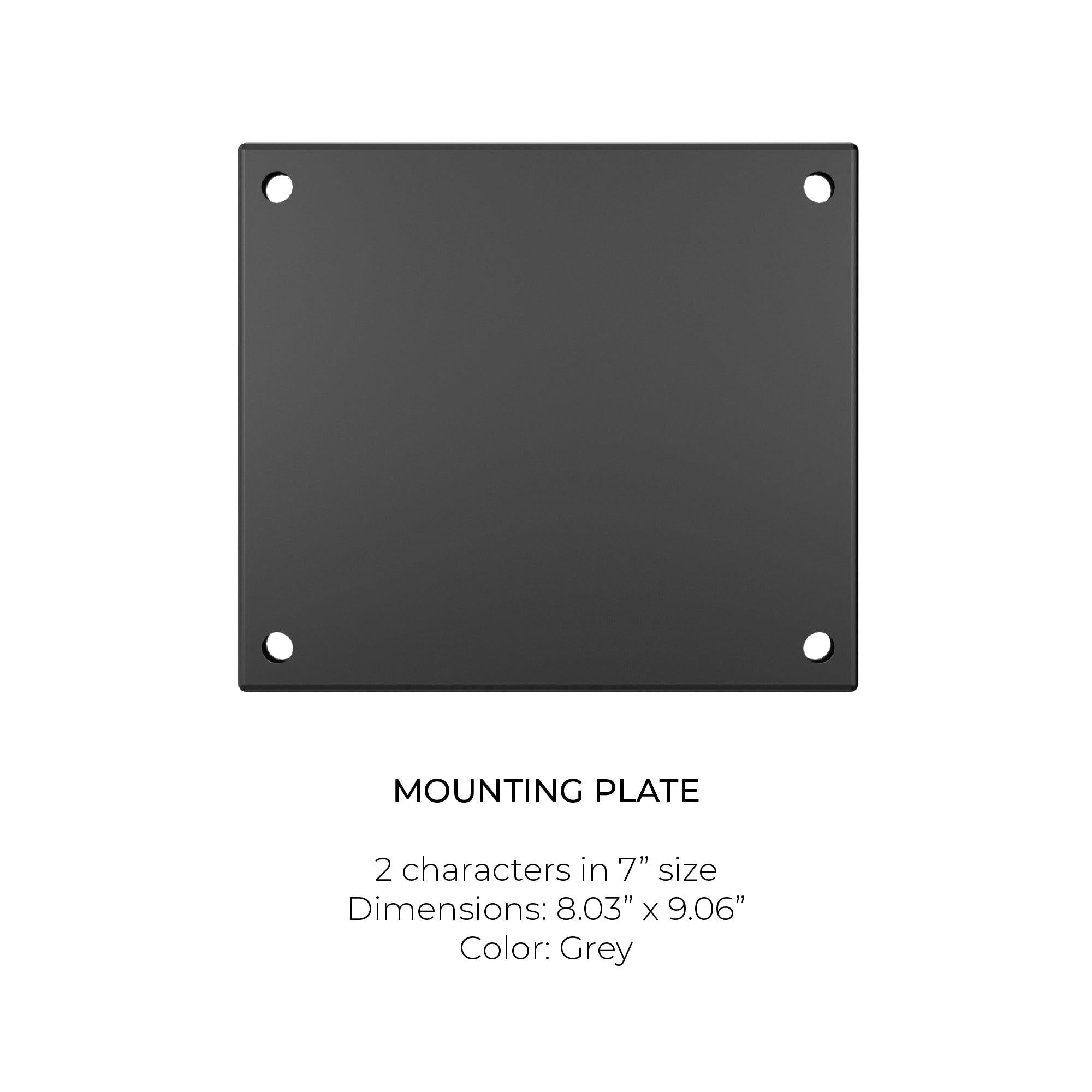 Mounting Plate - Modern Lights Store