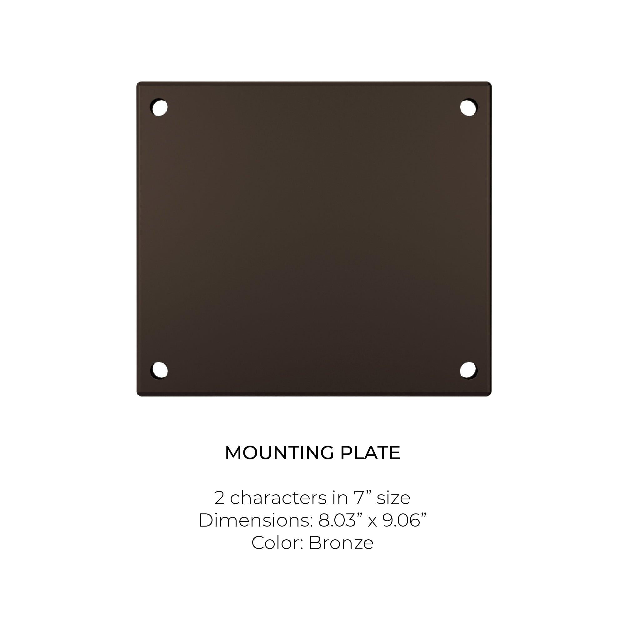 Mounting Plate - Modern Lights Store