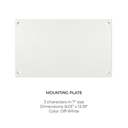 Mounting Plate - Modern Lights Store