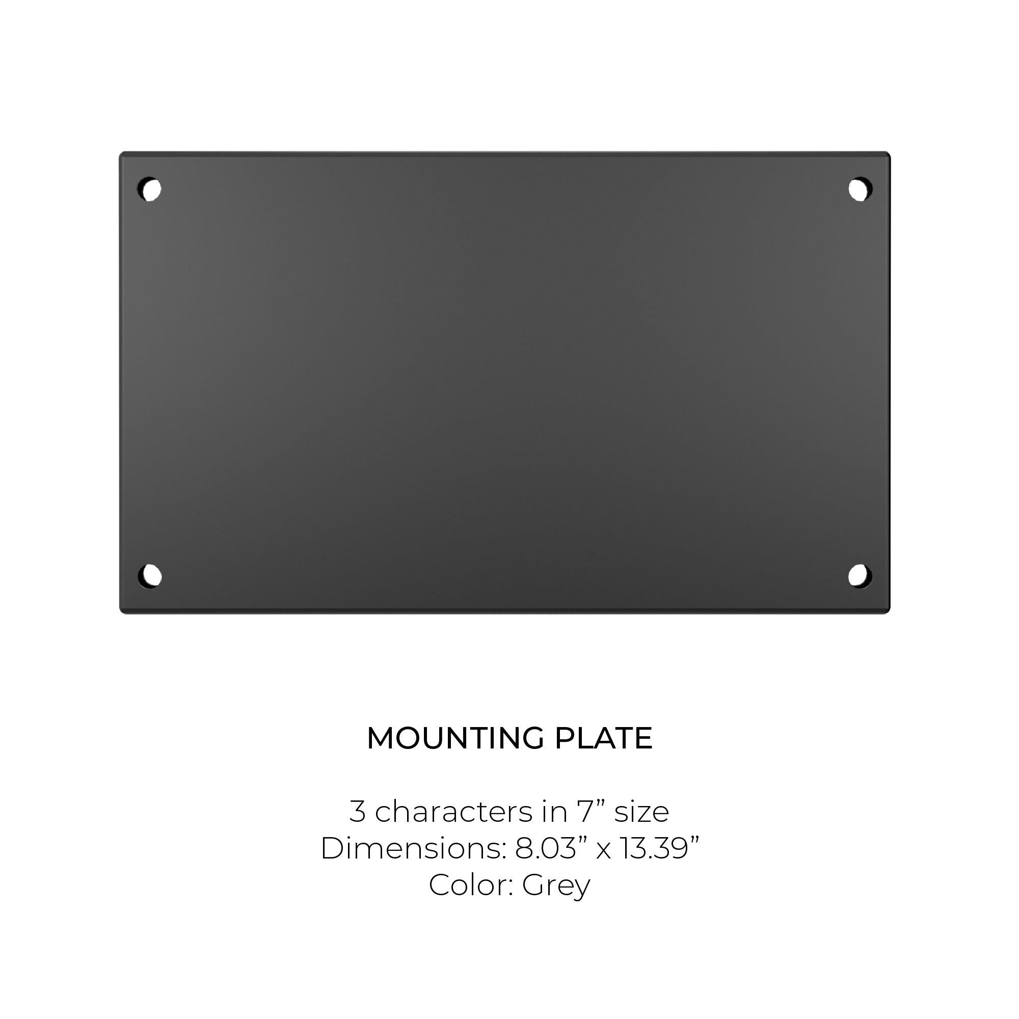 Mounting Plate - Modern Lights Store