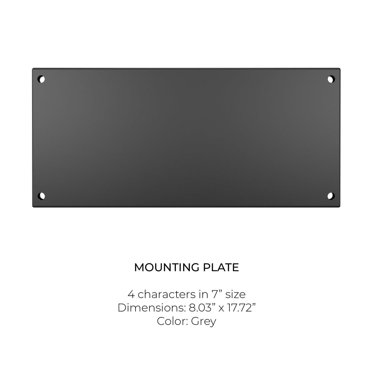Mounting Plate - Modern Lights Store