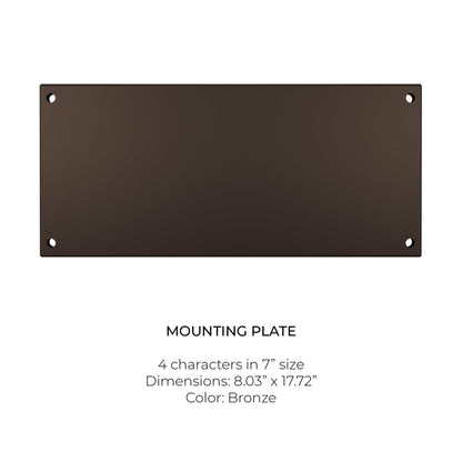 Mounting Plate - Modern Lights Store