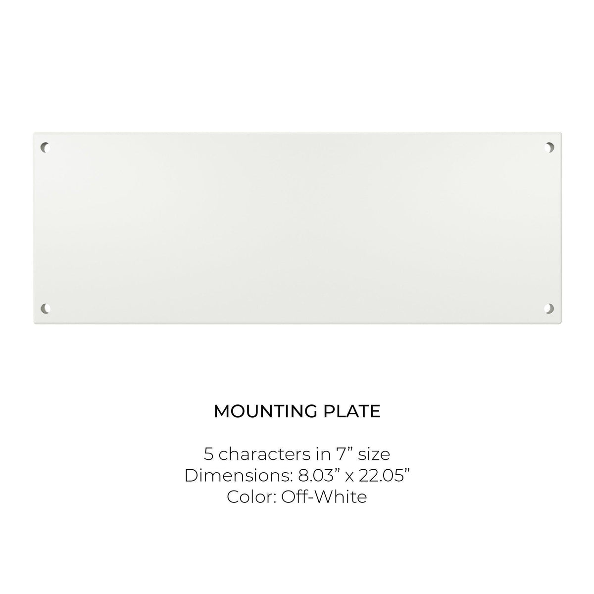 Mounting Plate - Modern Lights Store