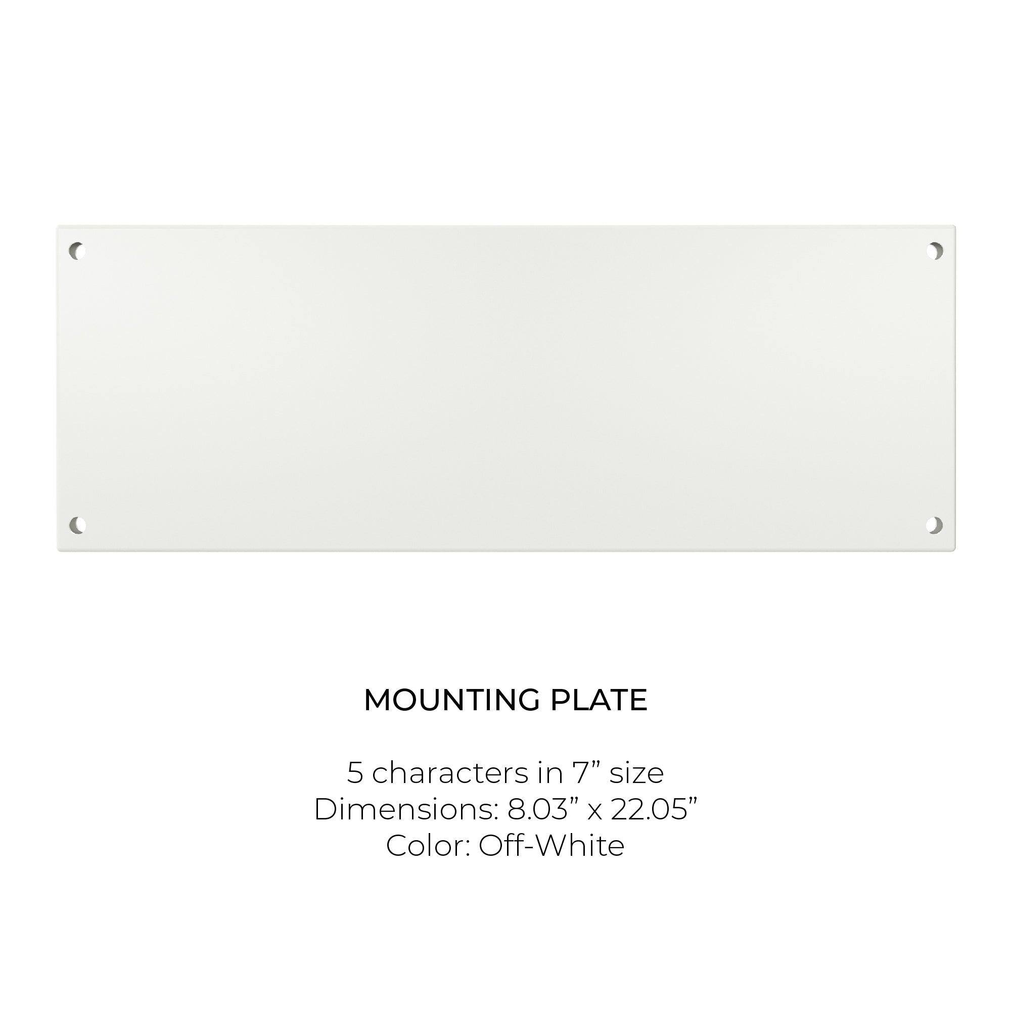 Mounting Plate - Modern Lights Store